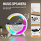 Multi-Function Bluetooth Speaker Lamp with Wireless Charging & RGB Light